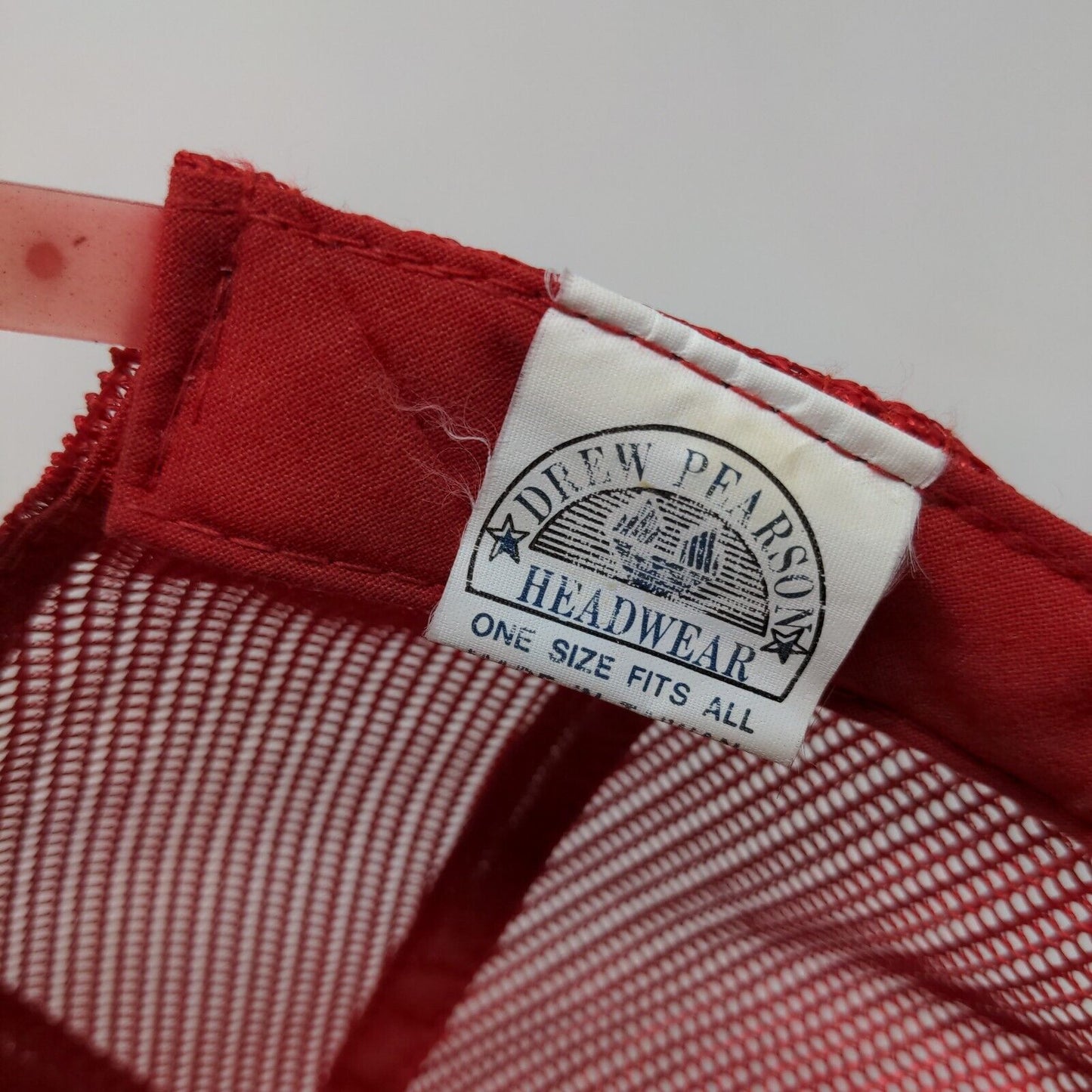Drew Pearson Men's San Francisco 49'ers Snapback Mesh Back Hat Red OSFA Vintage