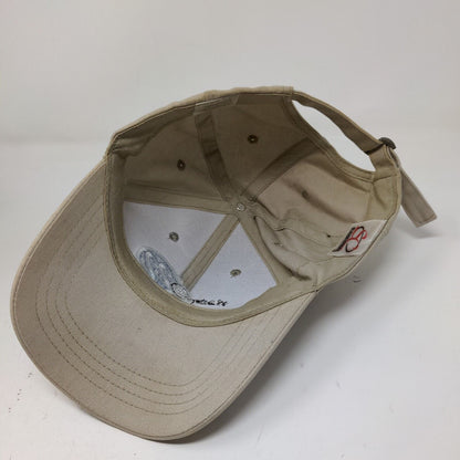 WSBT ABC 22 Men's Slideback Hat Tan OSFA Autographed Signed Cotton