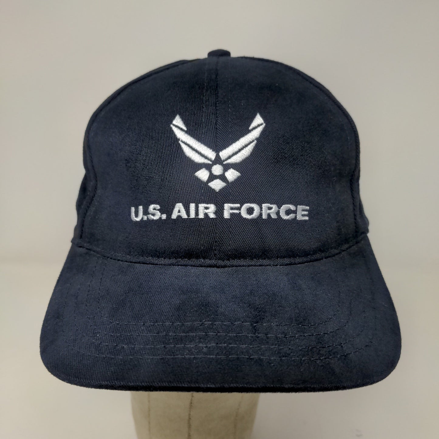U.S. Air Force Hat Blue Embroidered Logo Made in USA Military