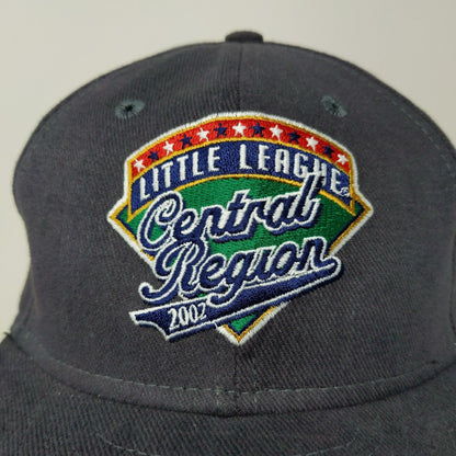 New Era 2002 Little League Central Regional Hat Baseball Cap SZ M / L Made USA