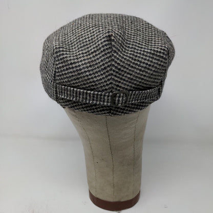 Country Gentleman Cabbie Driver Cap Hat Gray Newsboy Pressboy
