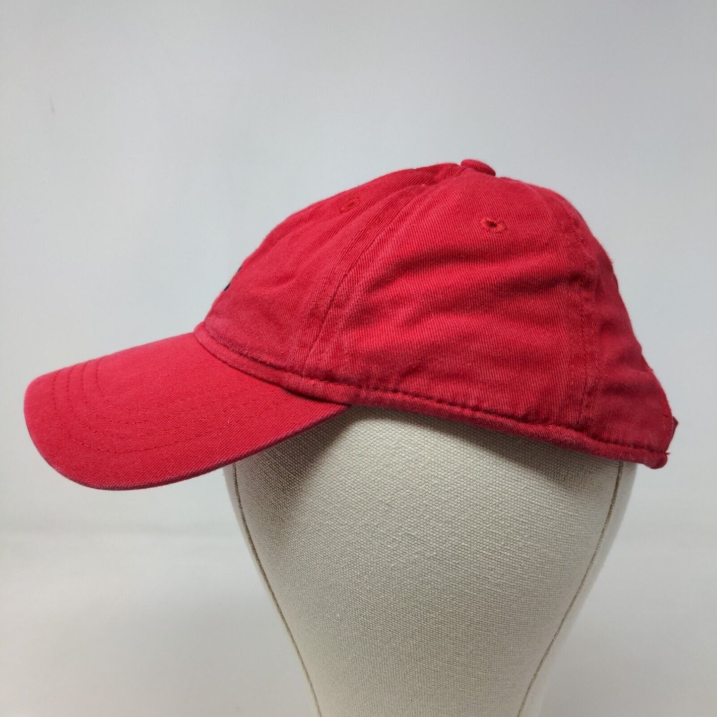 Tommy Hilfiger Men's Slideback Hat Red Size OS Embroidered Logo