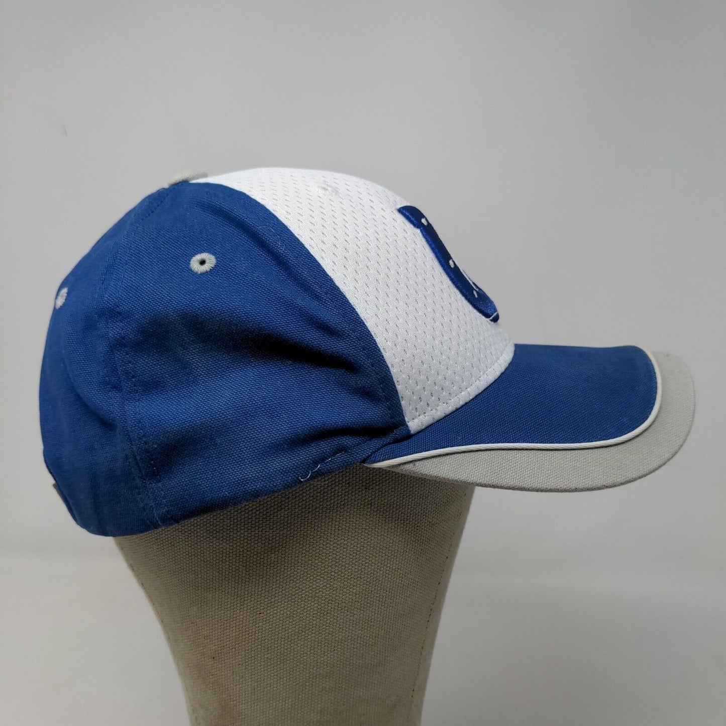 Reebok NFL Equipment Men's Strapback Hat Blue White Indianapolis Colts Logo