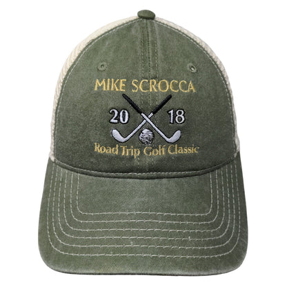 Cap America Mike Scrocca Golf Classic Snapback Mesh Back Hat Adjustable