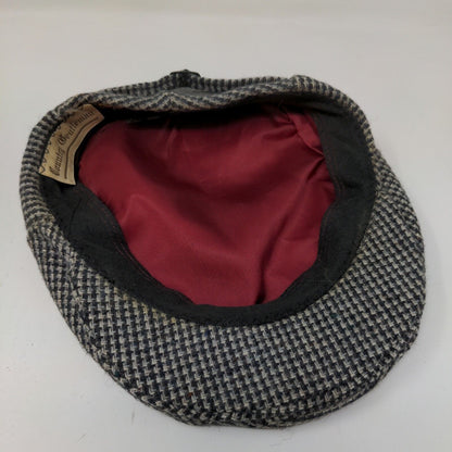 Country Gentleman Cabbie Driver Cap Hat Gray Newsboy Pressboy