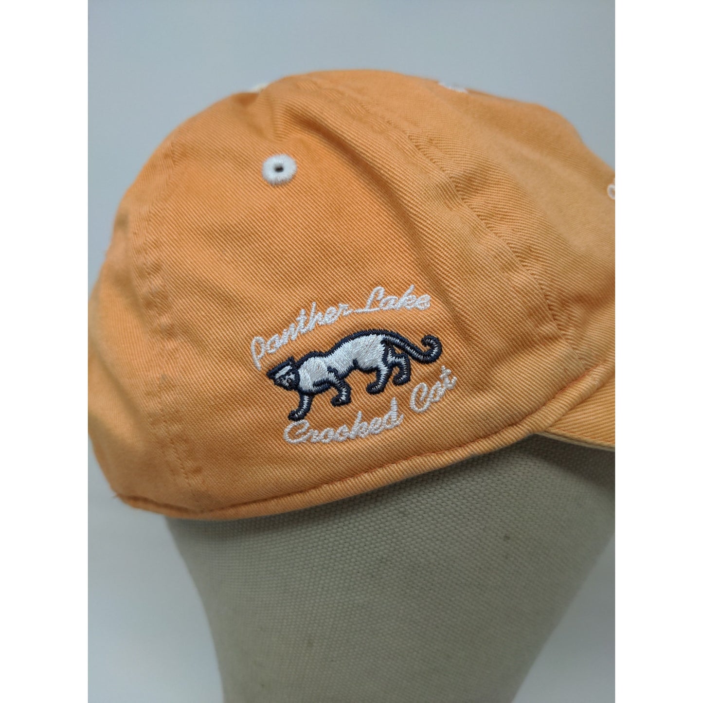 Orange County National Hat Panther Lake OSFA Embroidered Orange