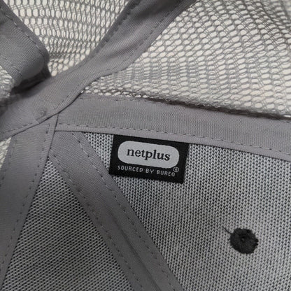 Patagonia Men's Snapback Mesh Back Hat Gray Adjustable Embroidered Logo