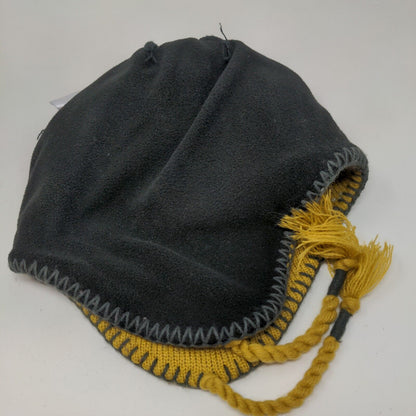 NCAA Men's Purdue Boilermakers Knit Beanie Hat Black Gold Embroidered Logo