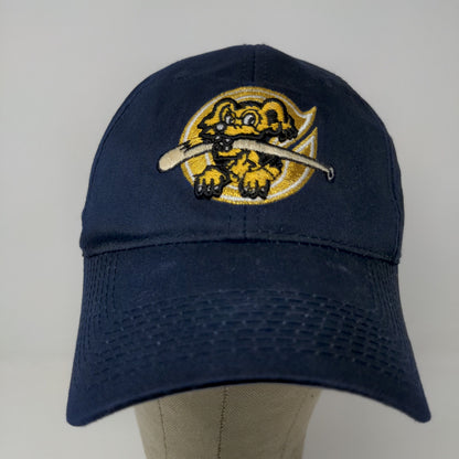 MLB Charleston SC Riverdogs Strapback Hat Embroidered Logo Blue OSFM