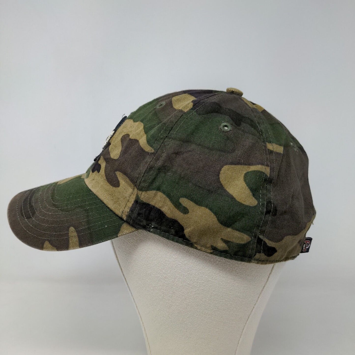 Twins Enterprise Men's Slideback Hat Camouflage OSFA Pawtucket Red Sox Logo