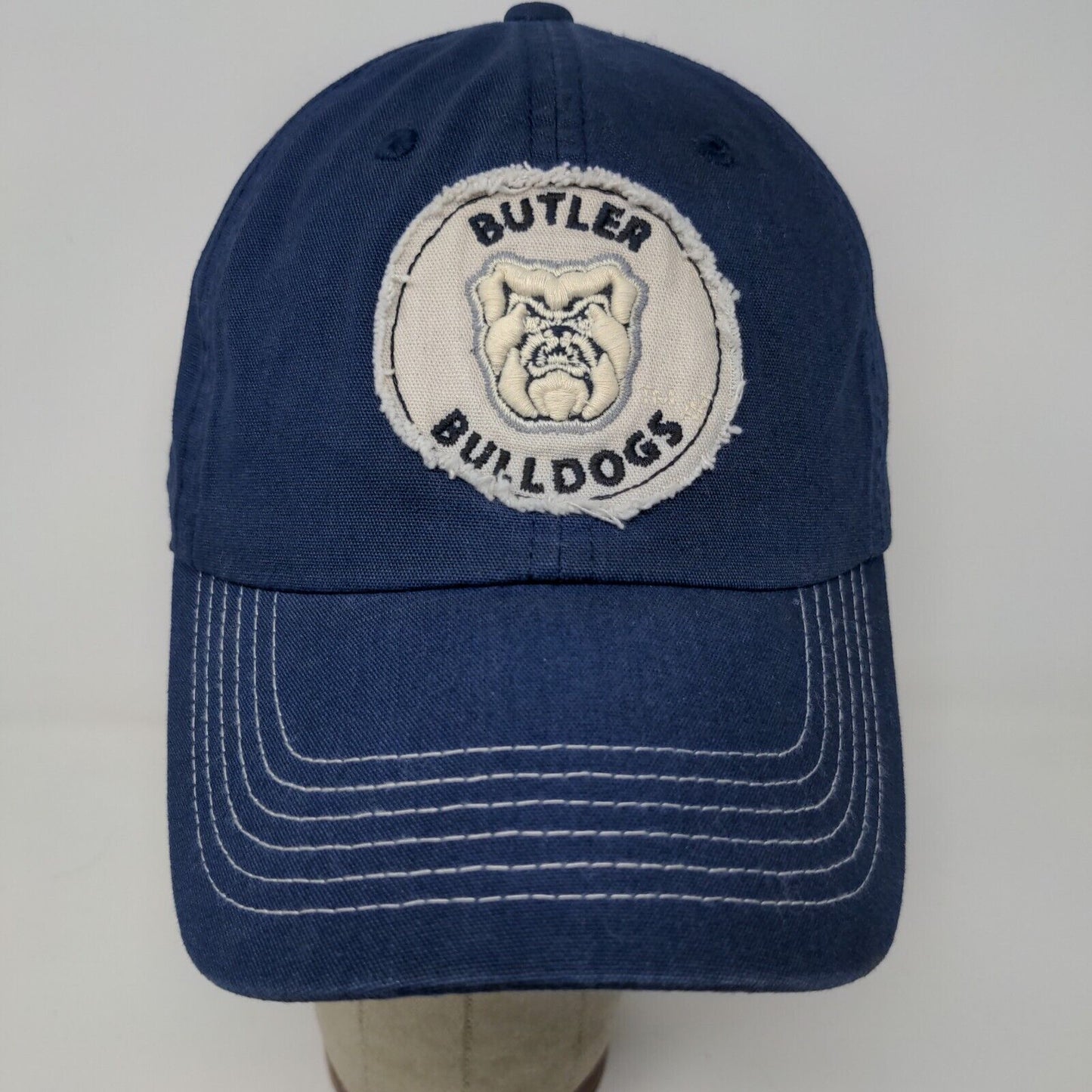 Butler University Bulldogs Adjustable Blue Baseball Cap Hat Embroidered