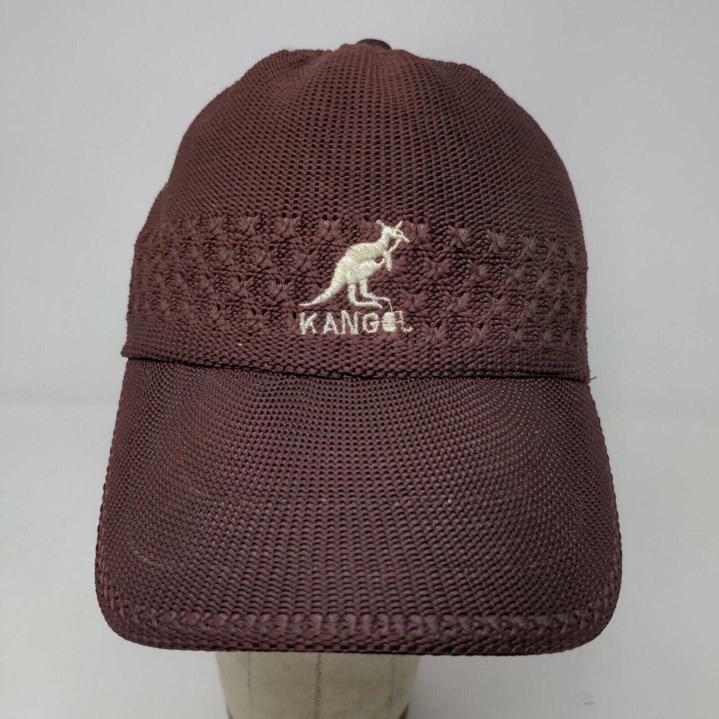 Kangol Women's Strapback Hat Brown Adjustable Embroidered Logo