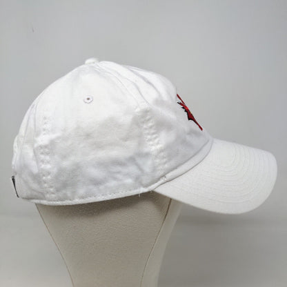 Nike Dri Fit Heritage86 Men's Slideback Hat White Size OSFM Embroidered Cardinal