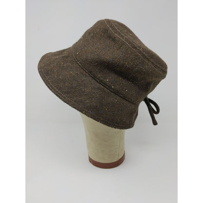 San Hat Diego Co Size 57CM Brown Tie Back Bucket Hat Sun Hat
