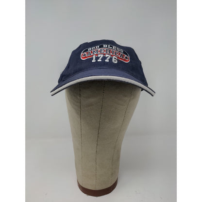 Crossroads God Bless America In God We Trust Patriotic Slideback Hat OSFA Blue