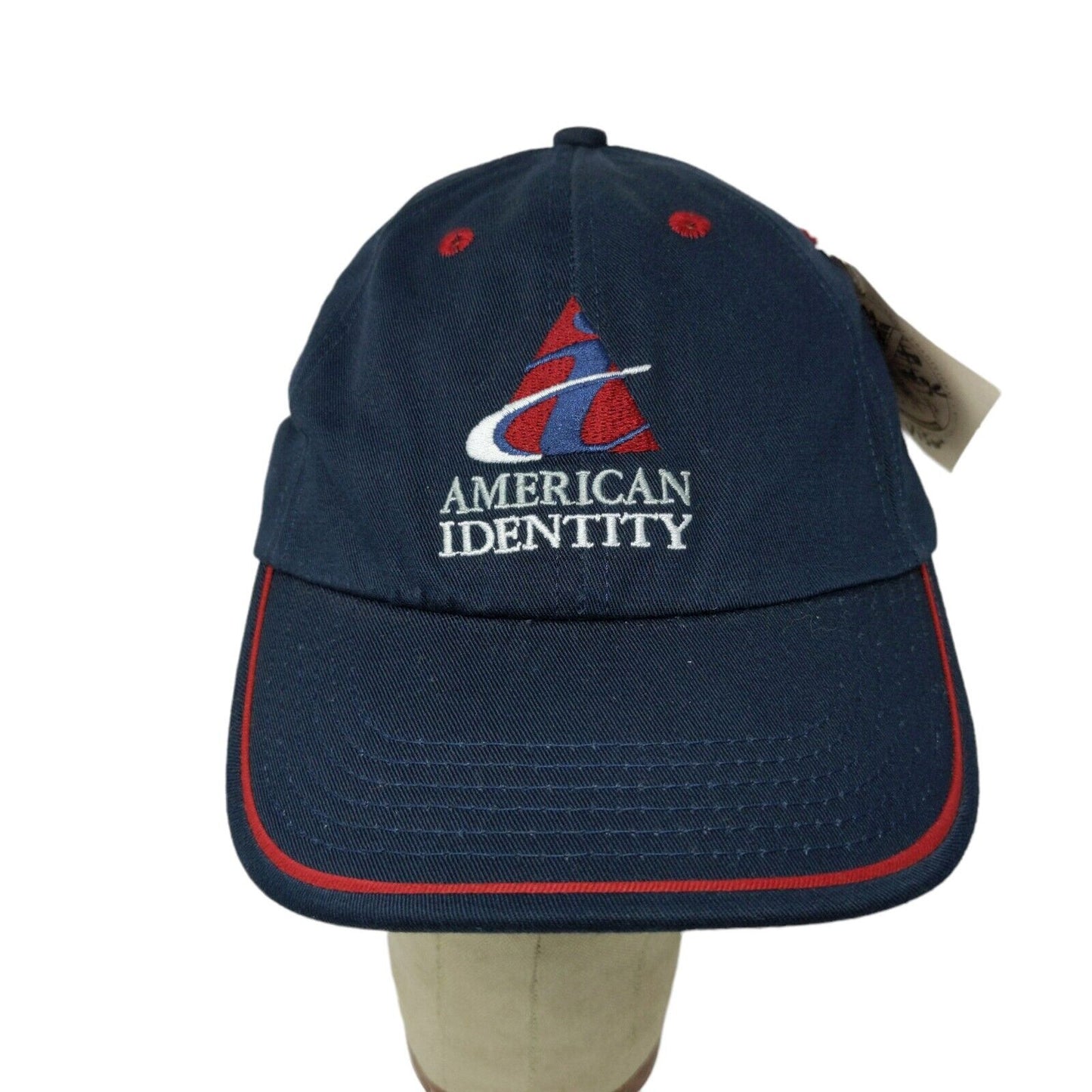 Vintage Sample American Identity Embroidered Hat Made in USA W/Tags