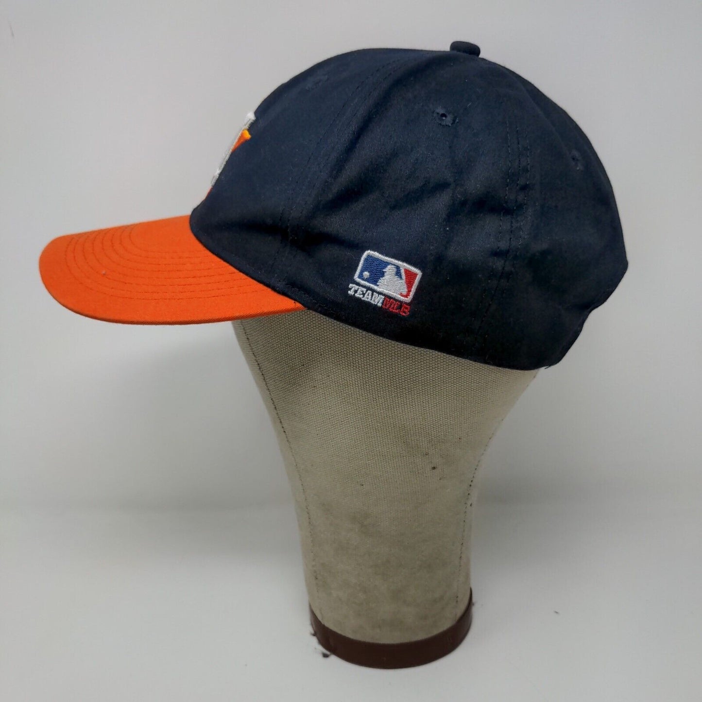 MLB Houston Astros Outdoor Cap Sports Orange Blue Strapback Hat Cap One Size