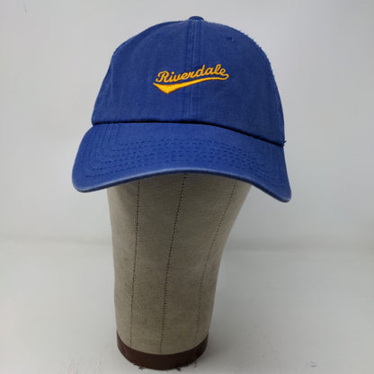 Riverdale Slideback Hat Blue OSFM Embroidered Logo Ripple Junction