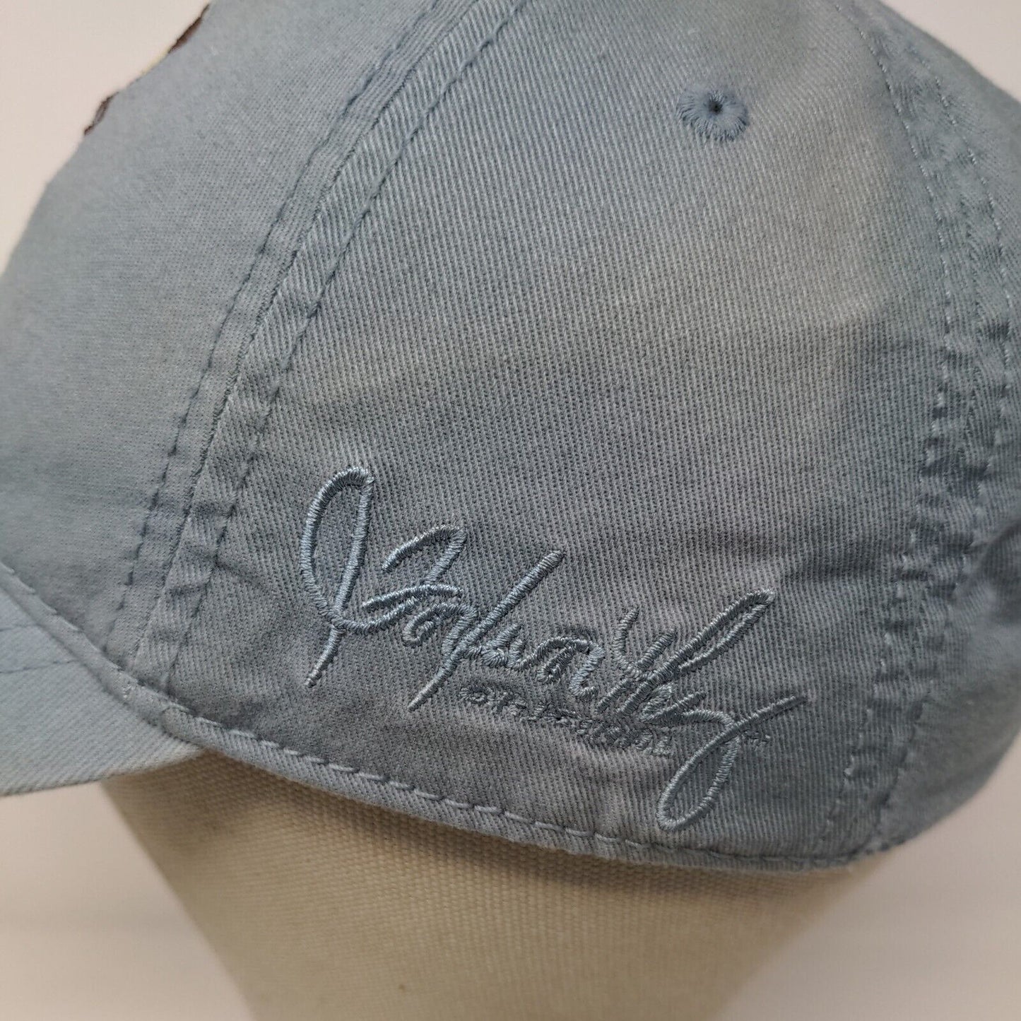 Jeff Foxworthy Livin' It Up Redneck Slideback Hat Blue Adjustable Embroidered