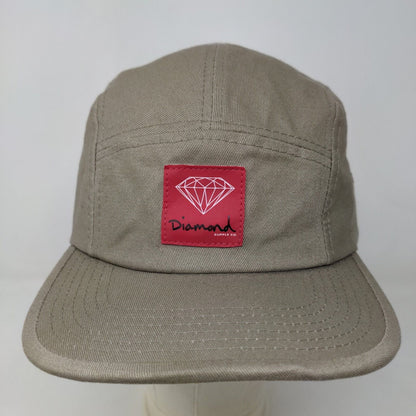 Diamond Supply Co Men's Slideback Hat Tan Size OS Embroidered BOP