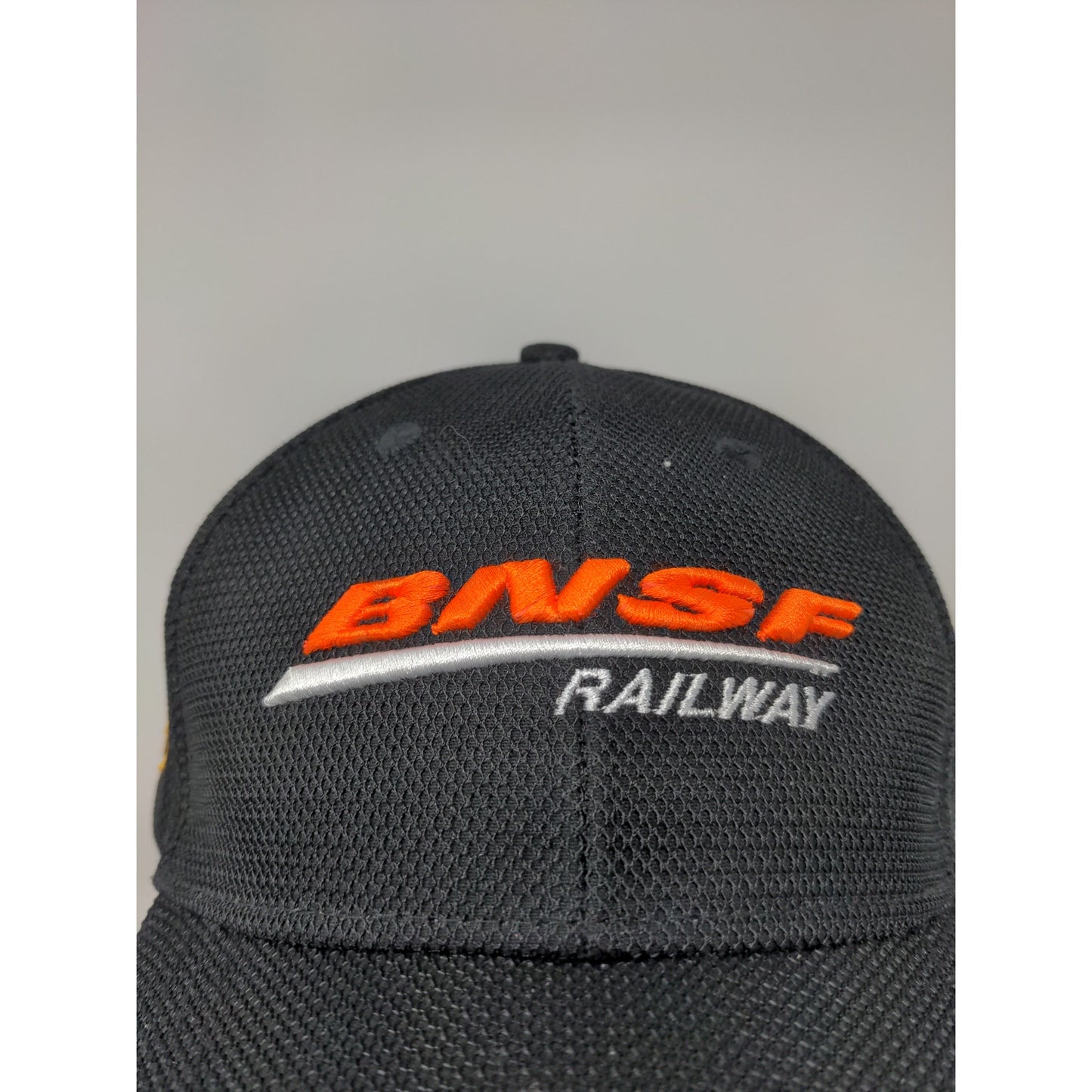 BNSF Railway UPS Peak 2017 Strapback Hat OSFA Black Embroidered Logos