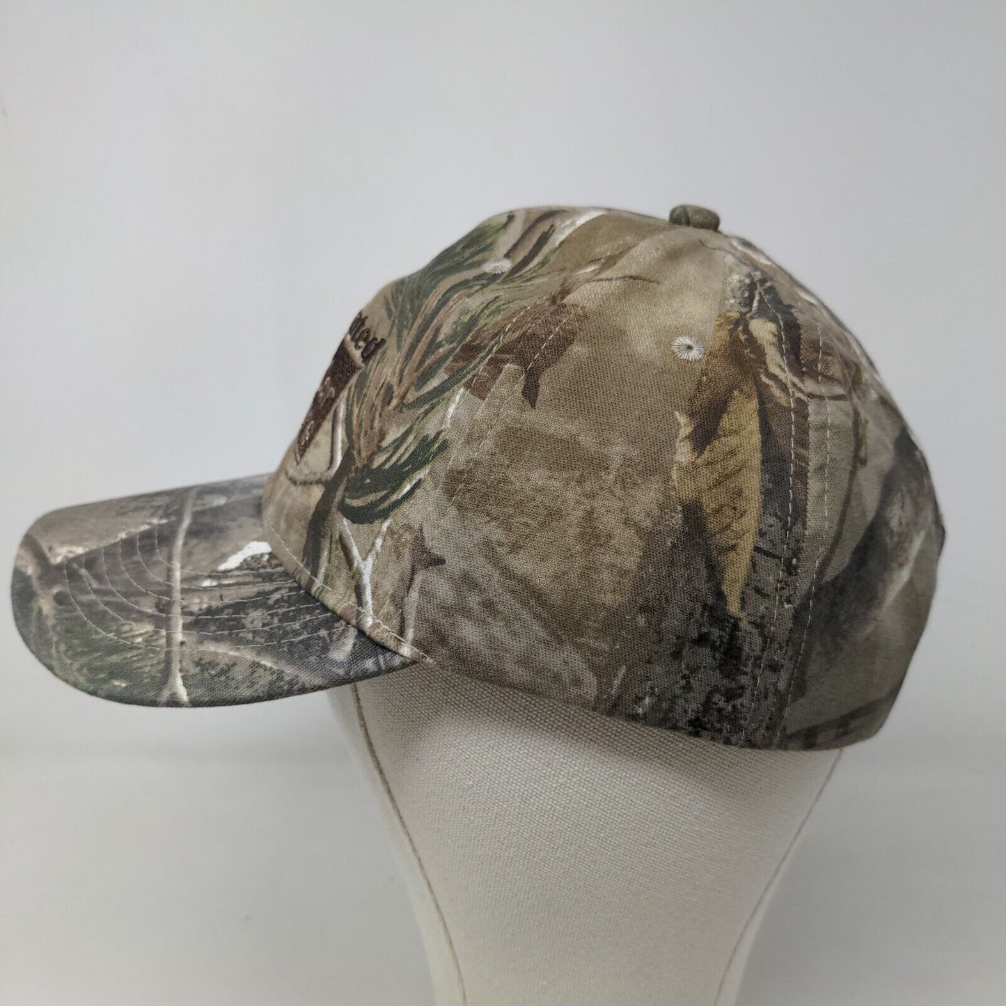 Unbranded Men's Camouflage Strapback Hat Adjustable Embroidered Car Care Logo