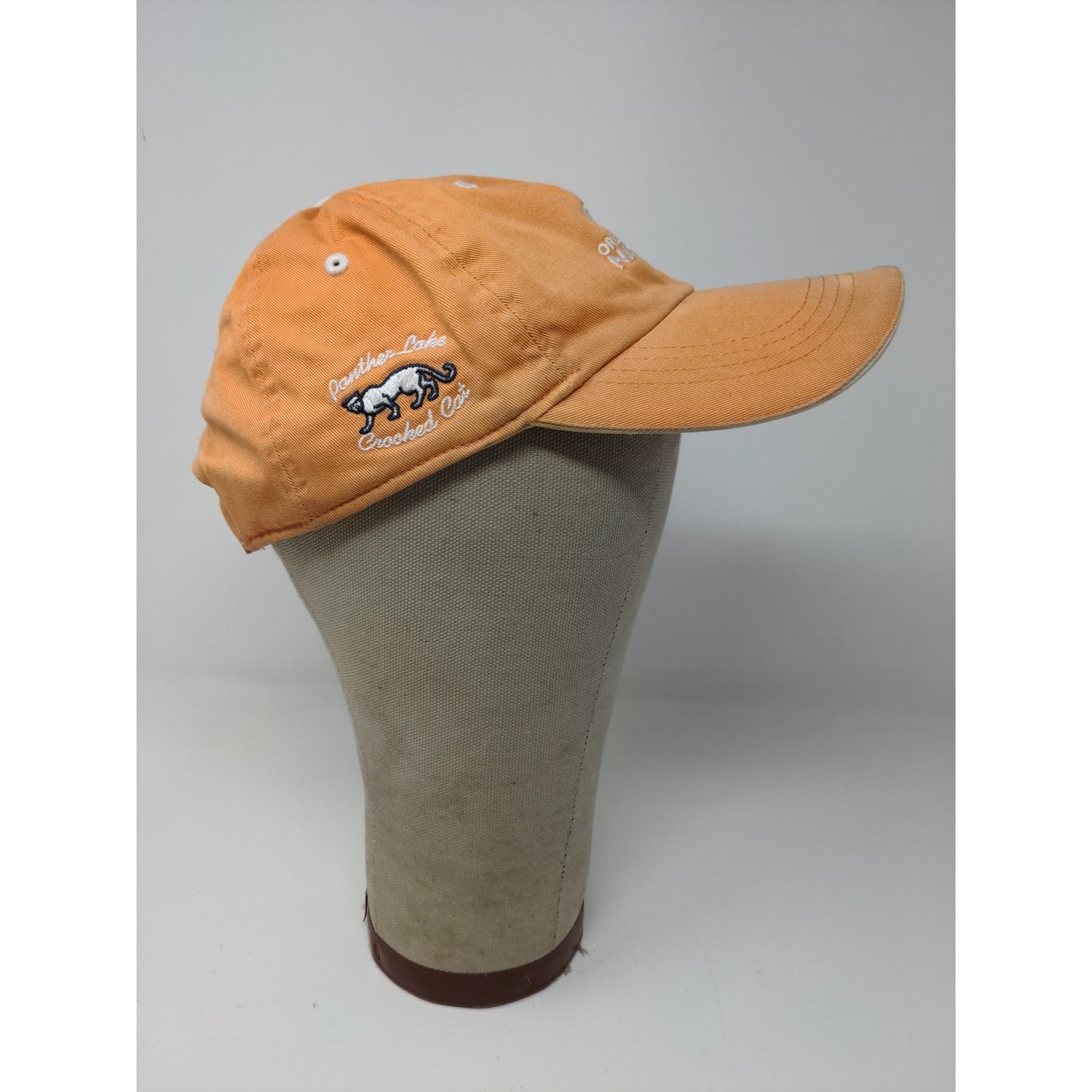 Orange County National Hat Panther Lake OSFA Embroidered Orange