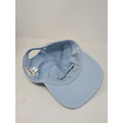 Wembley Ask Your Mother Slideback Hat Size OS Blue Embroidered Spell Out