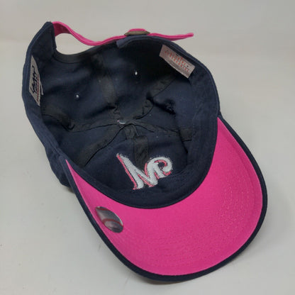 Fan Favorite Women's Milwaukee Brewer's Slideback Hat Blue Pink Embroidered