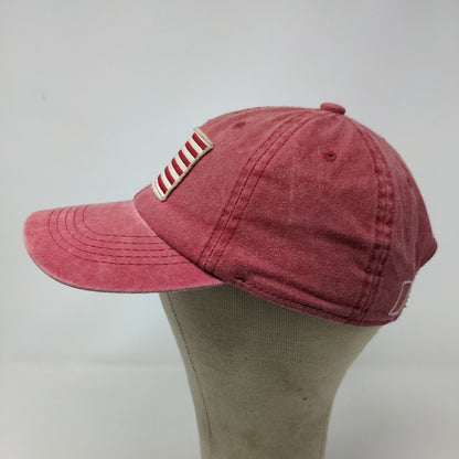 Home Free Men's Slideback Hat Red OSFM Indiana Flag Embroidered Logo