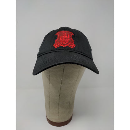 Red Stag Kid Rock Strapback Hat Drink Smart Embroidered Logo OSFA Black Red