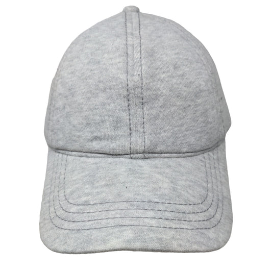 Aerie Women's Slideback Hat Gray Size OS Black Polycotton Blend