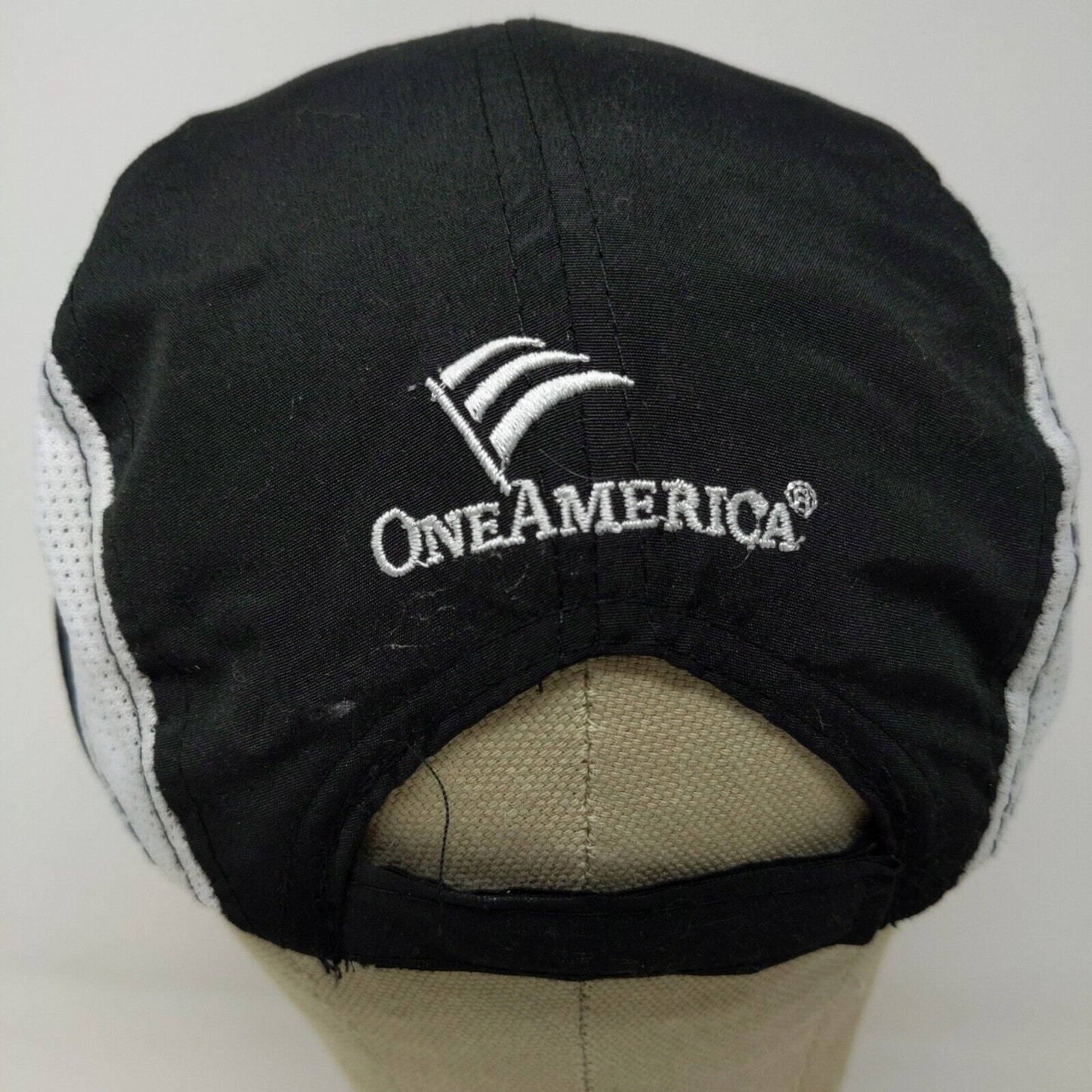 Indy 500 Festival One America Mini Marathon Embroidered Strapback Hat Checkered