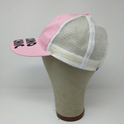 Cosmo Chic Snapback Meshback Hat Graphic Spell Out OSFA SEE DESC