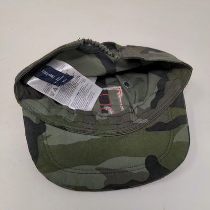 Baby Gap Boy's Stretchy Hat Green Camo Size 0-6 Months Patch B Logo