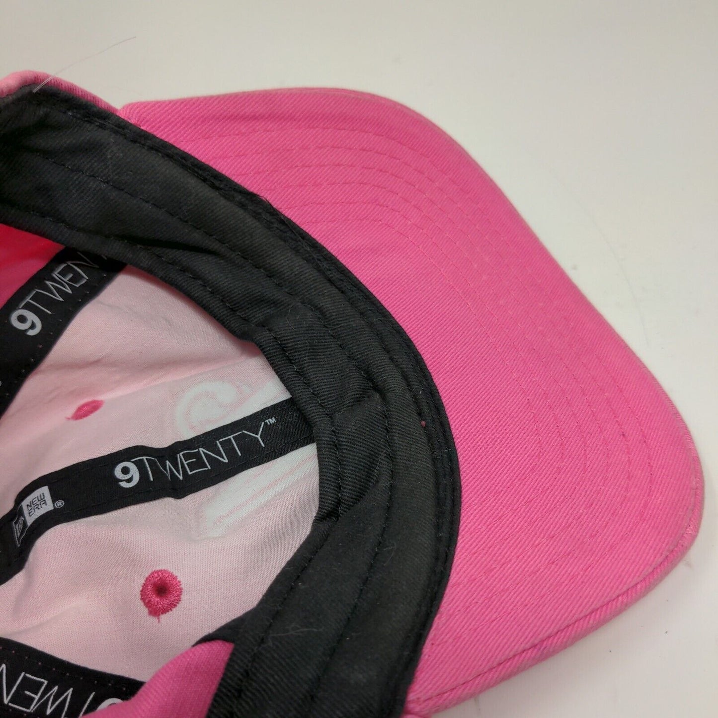 New Era 9twenty Girls Slideback Hat Pink Size Toddler Embroidered Logo