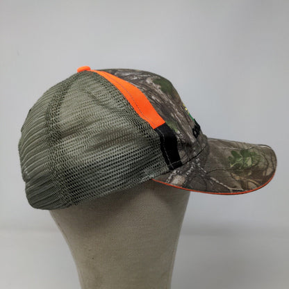 Country Mark Men's Snapback Mesh Back Hat Green Camo OSFA Co-Alliance Seeds