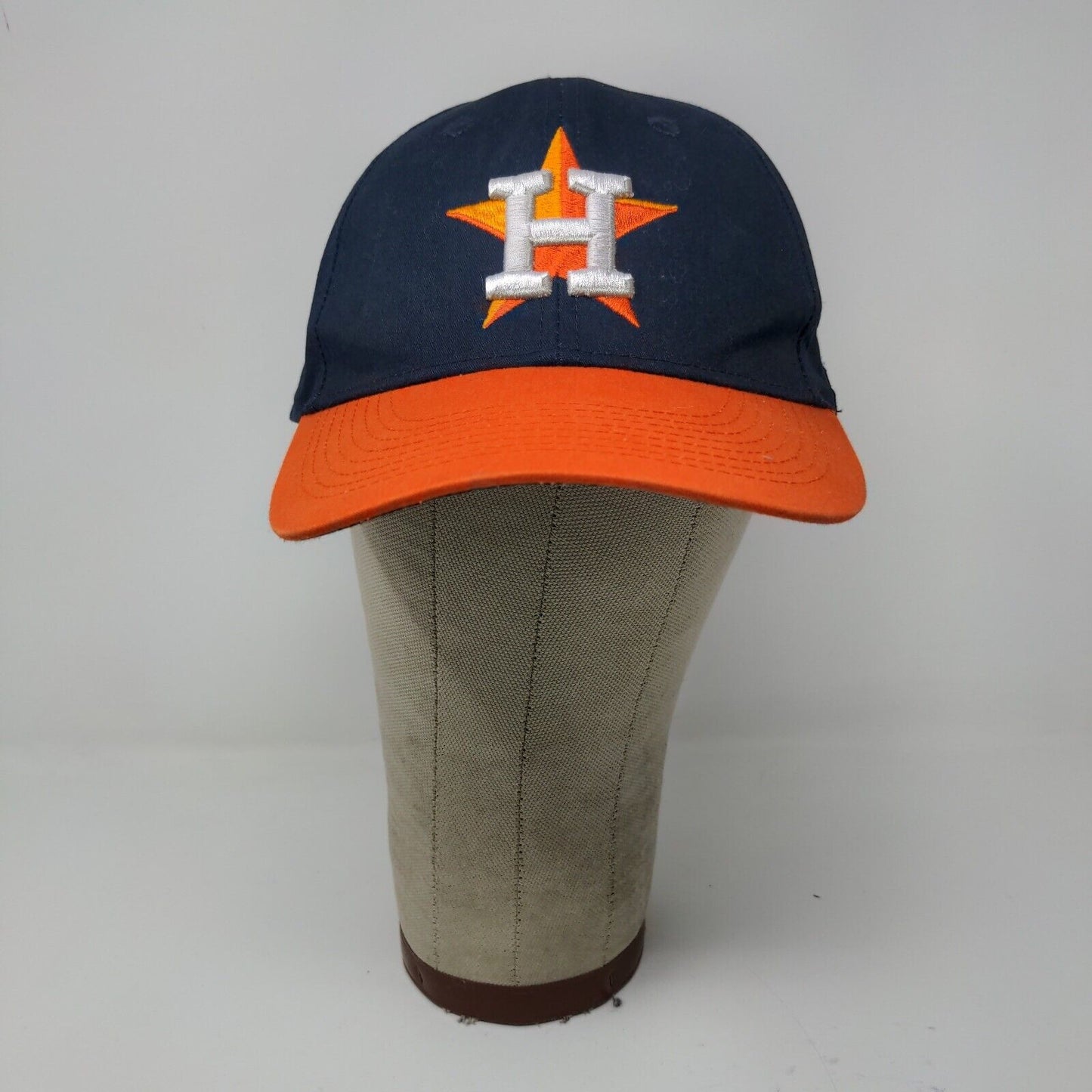 MLB Houston Astros Outdoor Cap Sports Orange Blue Strapback Hat Cap One Size