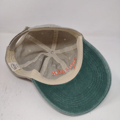 Shade Shack Men's Strapback Hat Gray Green Myrtle Beach South Carolina