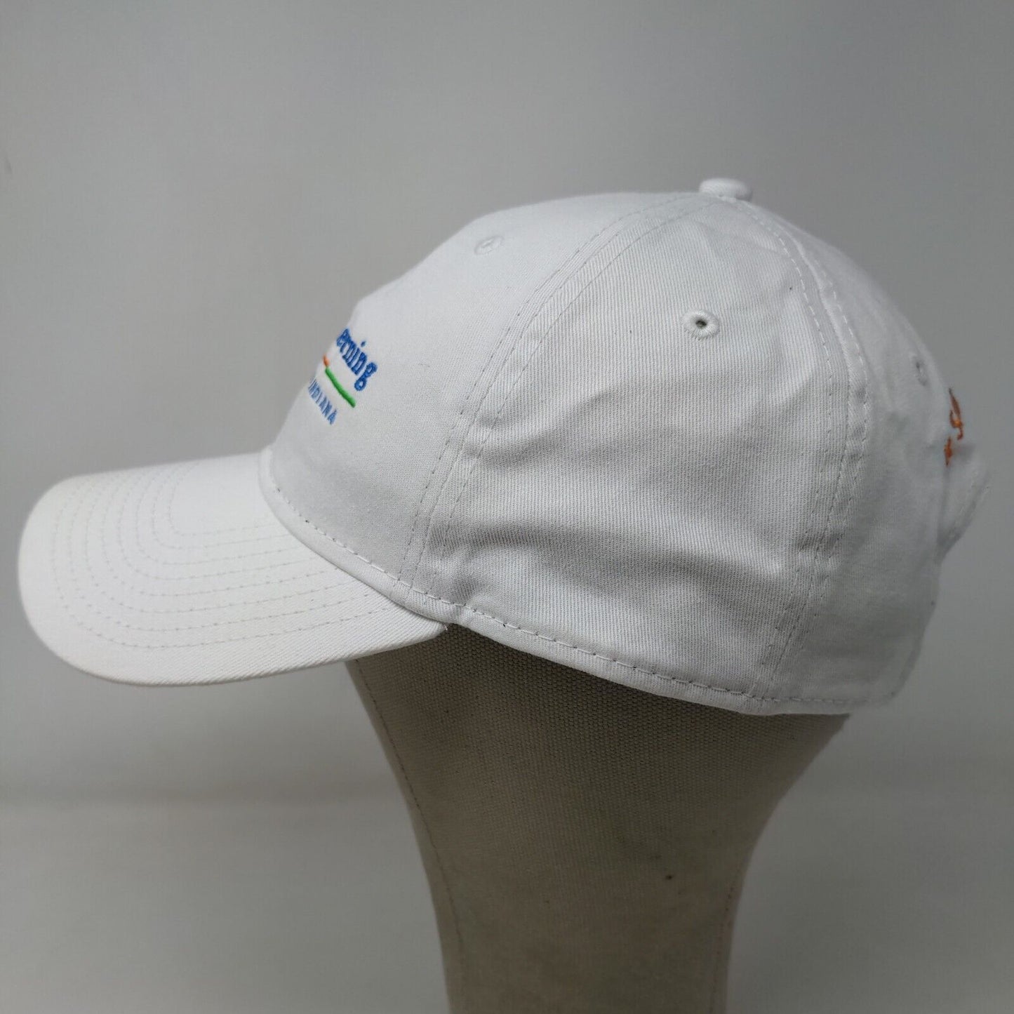 New Era 9Twenty Men's Slideback Hat White OSFM Day Early Learning Embroidered