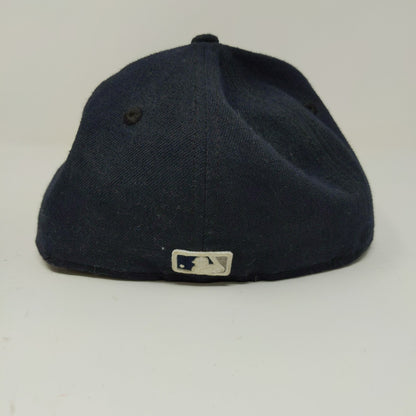 New Era 59Fifty MLB Official On-Field Cap New York Yankees Fitted SZ 6 1/2 Black