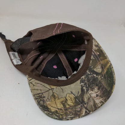 Bass Pro Shops Girls Strapback Camo Hat Brown Camo Size Youth Embroidered