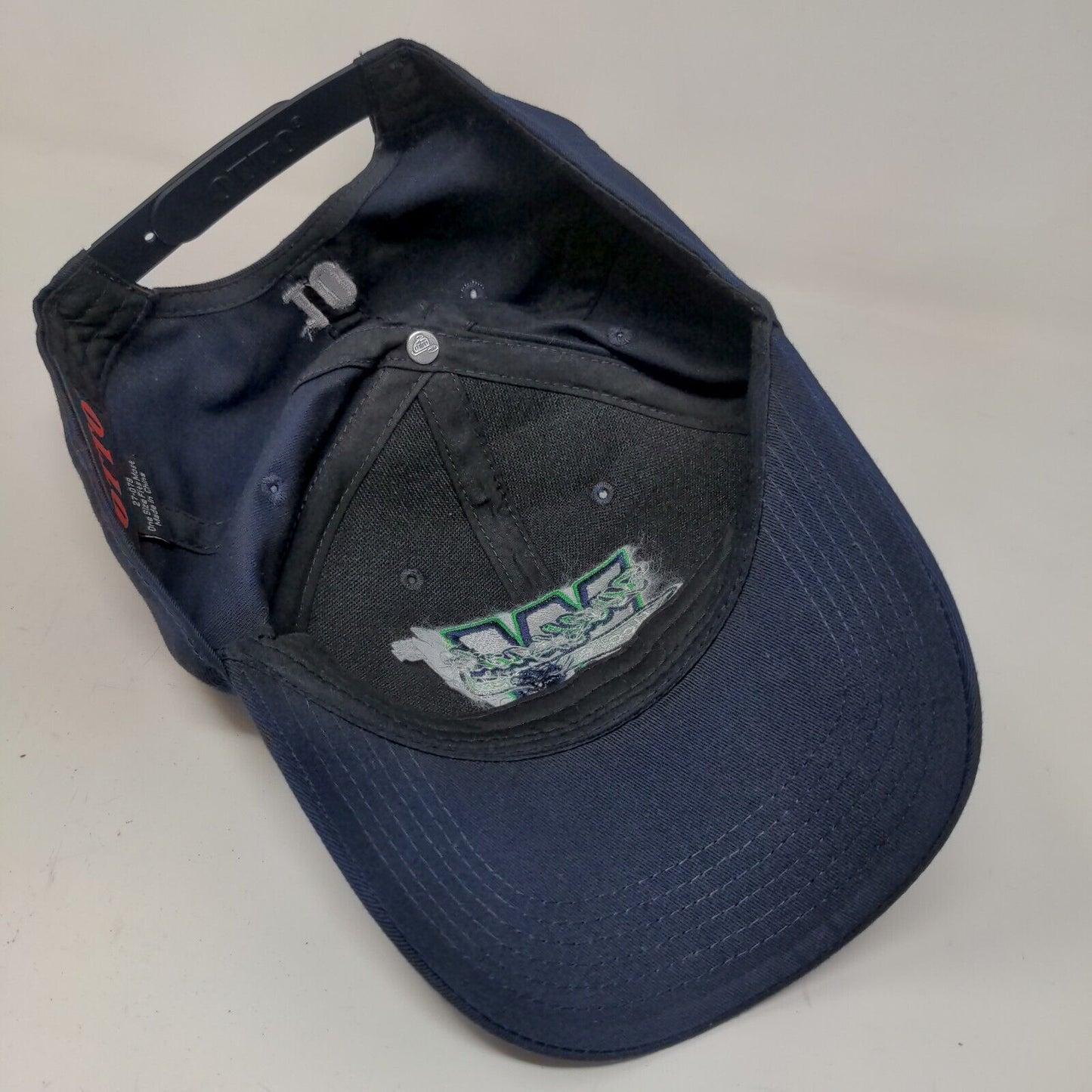 Otto Men's Snapback Hat Blue Size OSFM Embroidered Wolfpack Hockety Logo #10