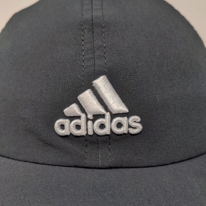 Adidas Men's Aeroready Strapback Hat Black White OSFA Embroidered Logo