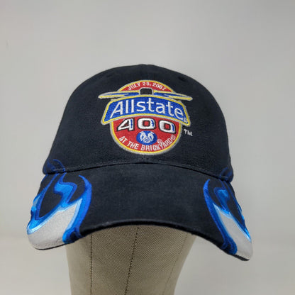 Main Gate Men's Allstate Brickyard 400 Strapback Hat Black 2007 Flames