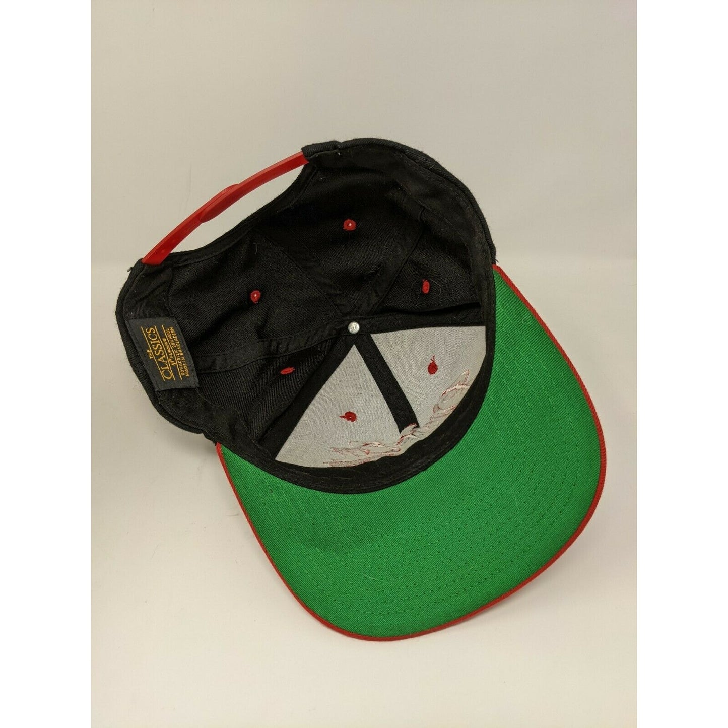 Dropem Gearhead The Classics Hat Cap Red Embroidered Snapback Adjustable