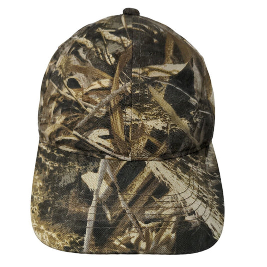 Signatures Men's Strapback Camouflage Hat OSFM Grass Pattern