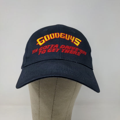 Good Guys Men's Slideback Goodyear Cap Hat 2010 Blue Adjustable Embroidered Logo