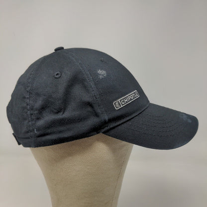 Chipotle Men's Strapback Employee Uniform Hat Black Embroidered Logo