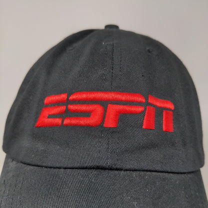 ESPN Men's Slideback Hat Embroidered Logo Sports 100% Cotton